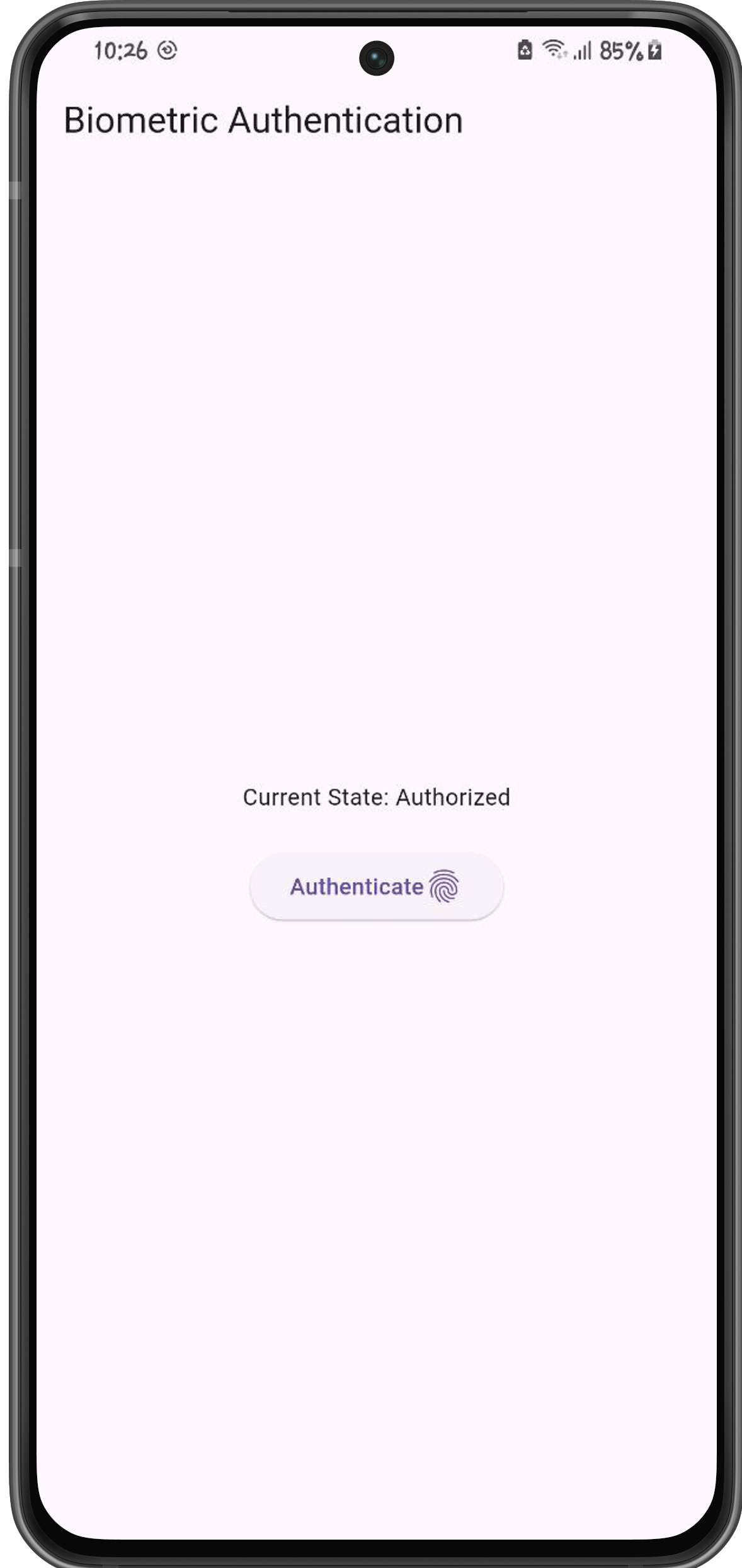 Flutter Local Authentication Using Biometrics Face Id Touch Id