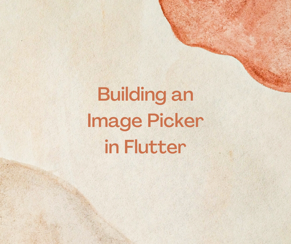 image picker in flutter
