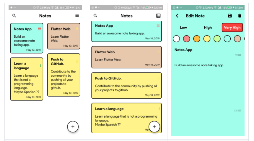 Note Taking App